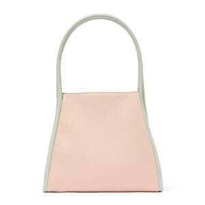 Victoria's Secret Daring Tote Pale Pink & Green Piping NWT